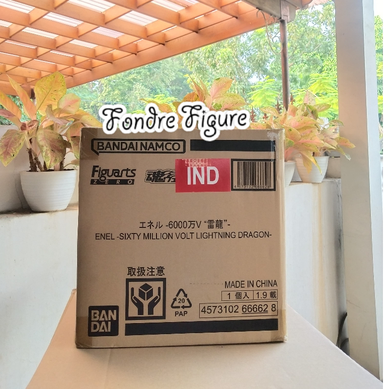 ORIGINAL FIGUARTS ZERO ENEL TUNDER DRAGON FZO FIGUARTSZERO ONE PIECE BANDAI ACTION FIGURE