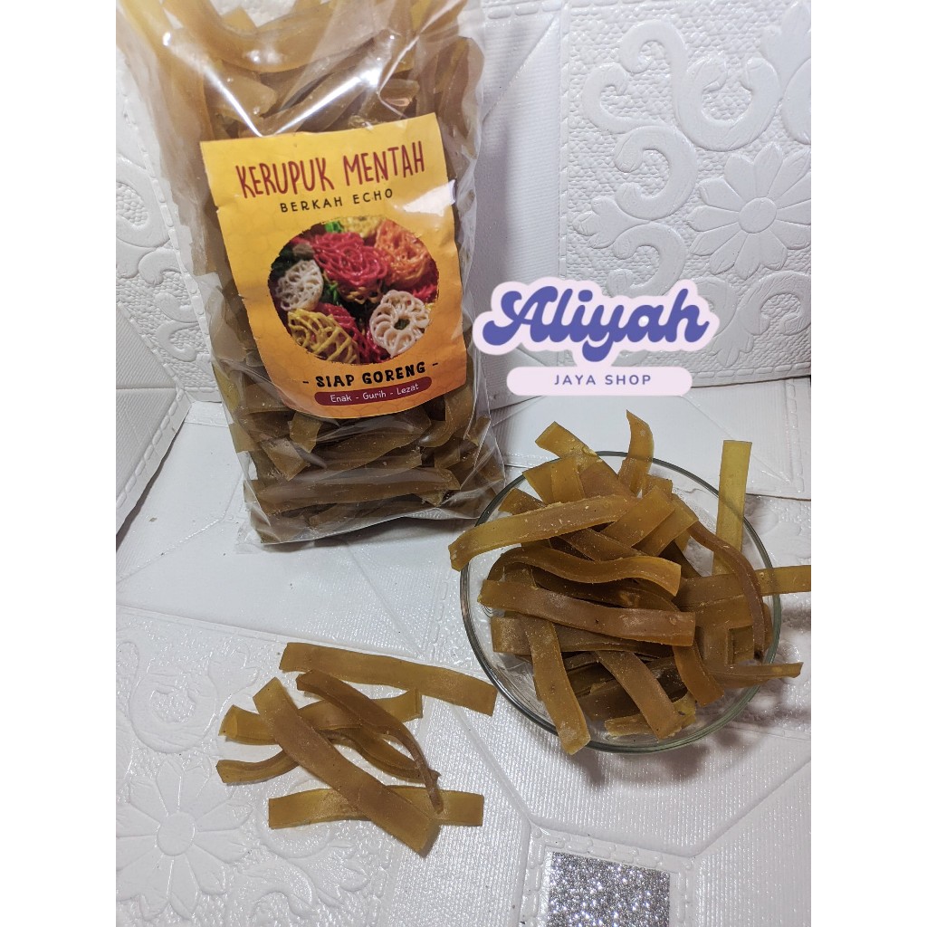 Krupuk Mentah Berkah Echo Kerupuk Rambak Panjang kerupuk seblak kerupuk Rambak asli purworejo