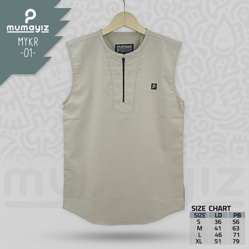 MUMAYIZ Baju Rompi kurta anak remaja usia 4-15 tahun