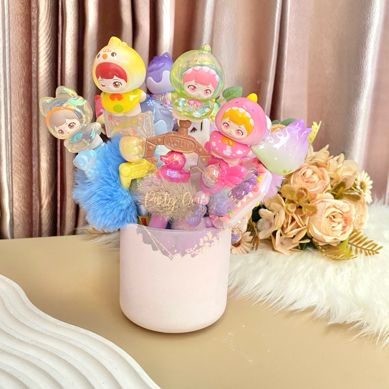 

[READY] PEN DIY KARAKTER/PEN 2 IN 1/PEN FIGURE ORI/GANCI NORORO ORI/BAG CHARM