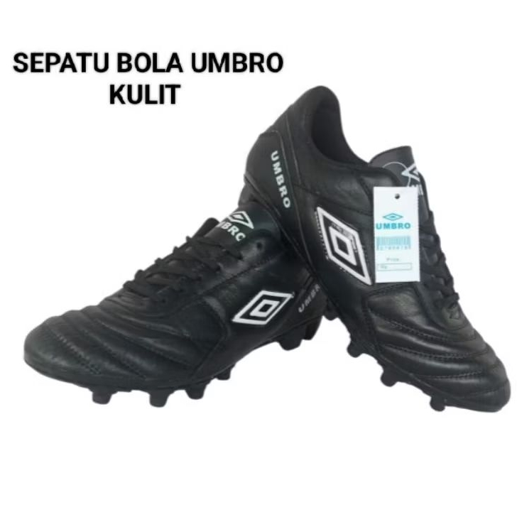 Sepatu olahraga sepak bola umbro bahan kulit asli outsole sudah di jahit keliling