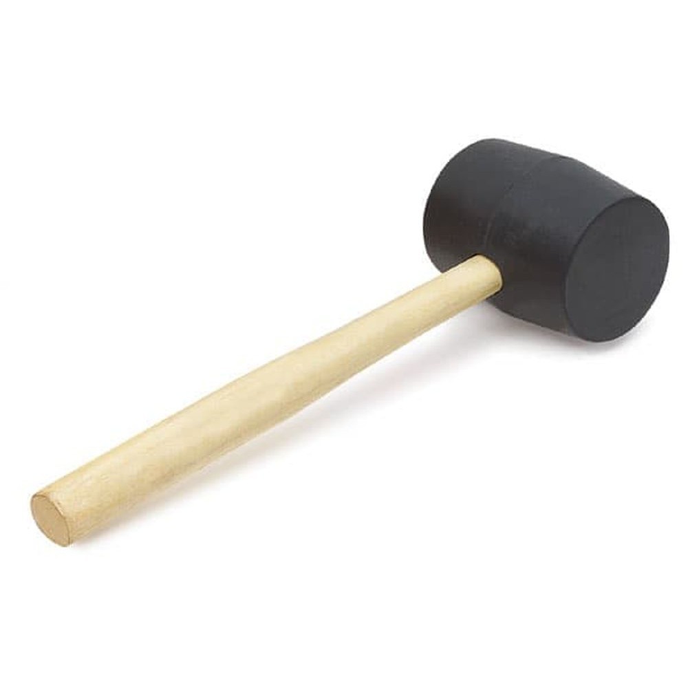 palu martil karet hitam granit keramik ubin