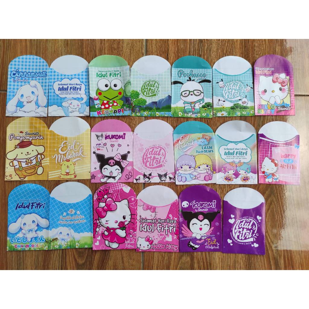 

AMPLOP LEBARAN MURAH MERIAH SERIES KARTUN