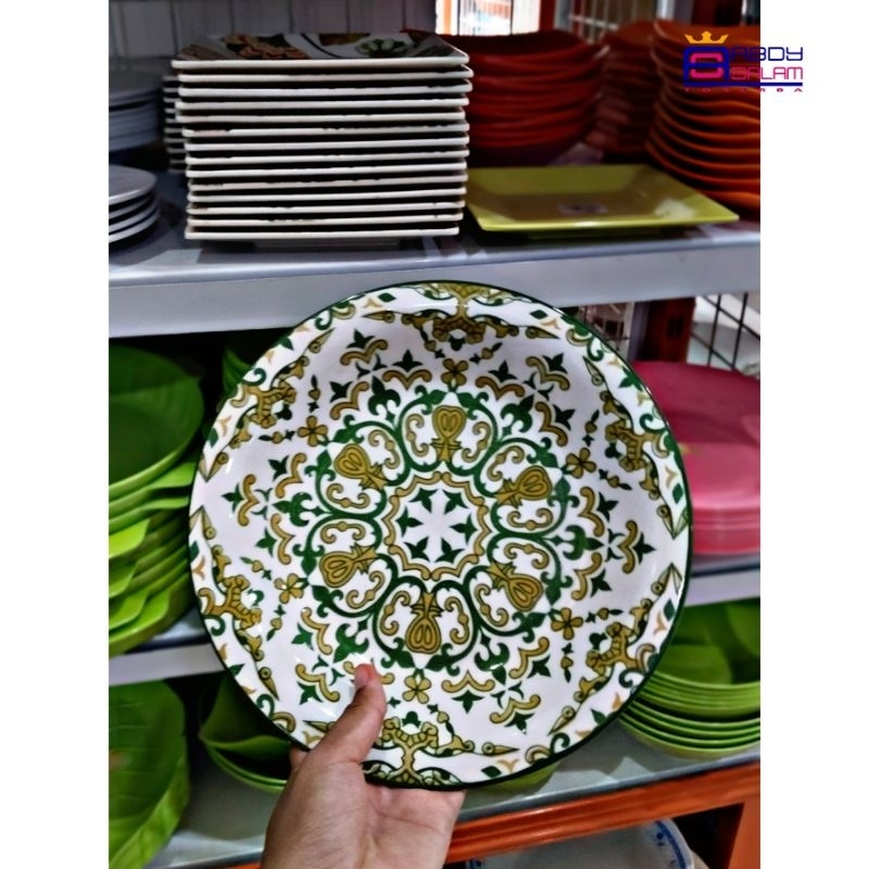 WINSTON PIRING 9.25 BATIK // WINSTON PIRING BUNGAN PEONY BIRU // WINSTON PIRING BUNGA