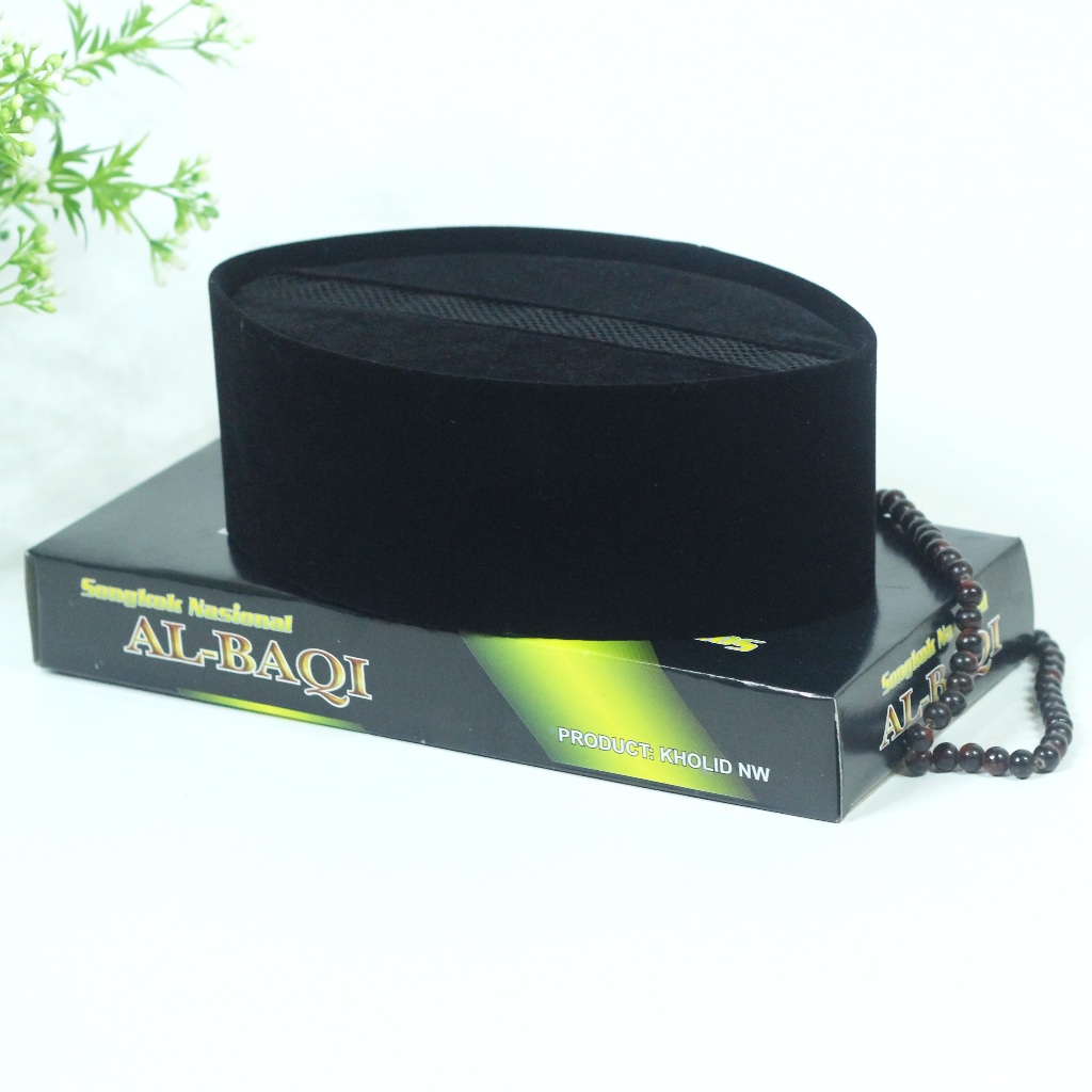 Peci Hitam AC Tengah Tinggi 8, 9, 10 - Peci Hitam