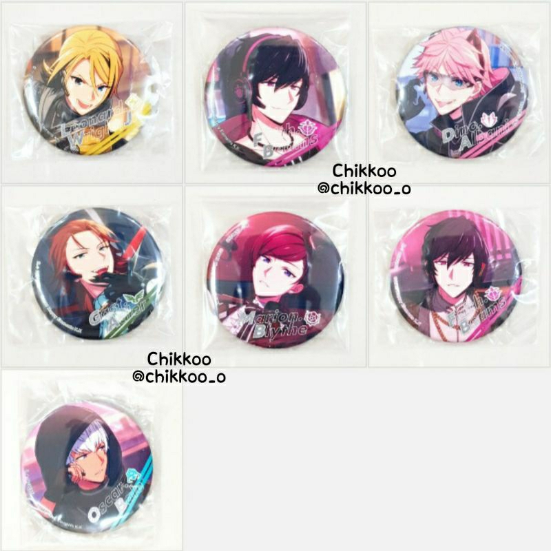 Helios Rising Heroes Chara Name Can Badge