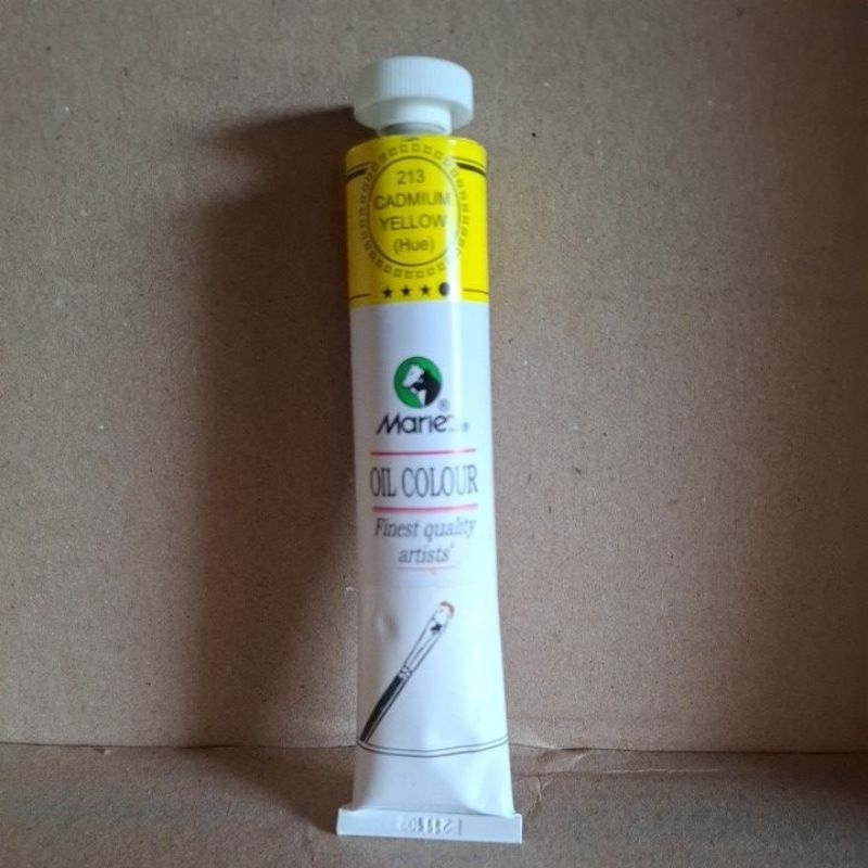 

cat minyak / oil colour maries 50 ml CADMIUM YELLOW (Hue) 213