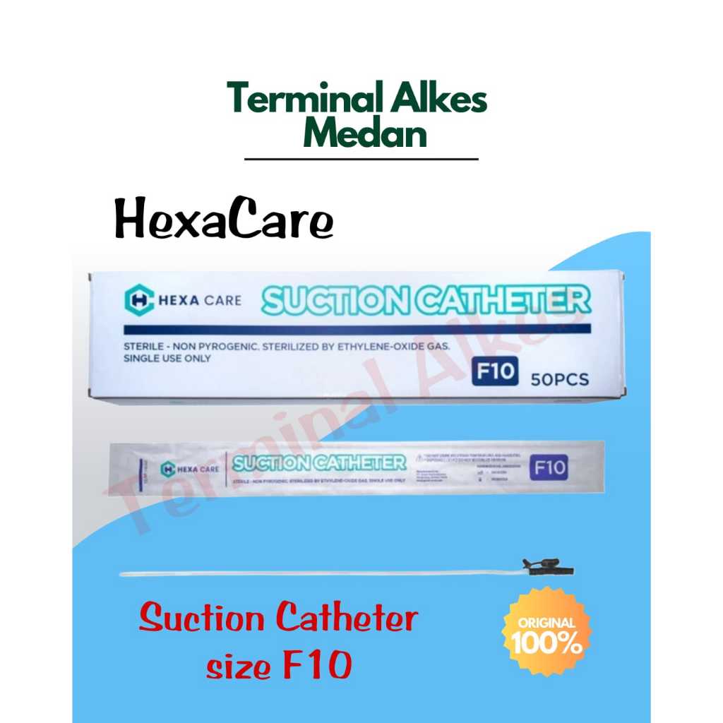 SUCTION CATHETER / SELANG SUCTION / SELANG DAHAK Hexacare