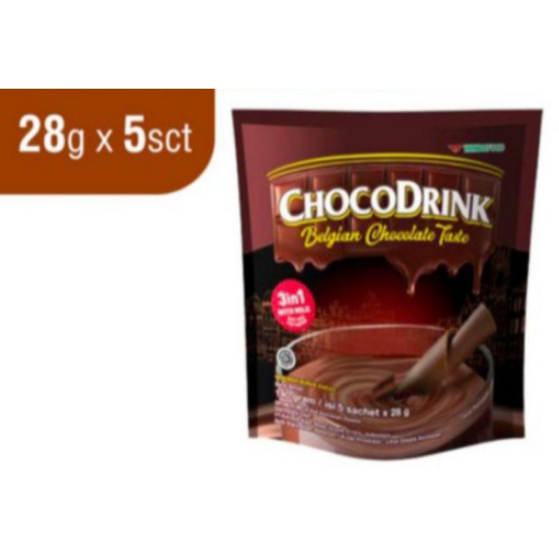 

chocodrink 5 sachet 28gr x 5