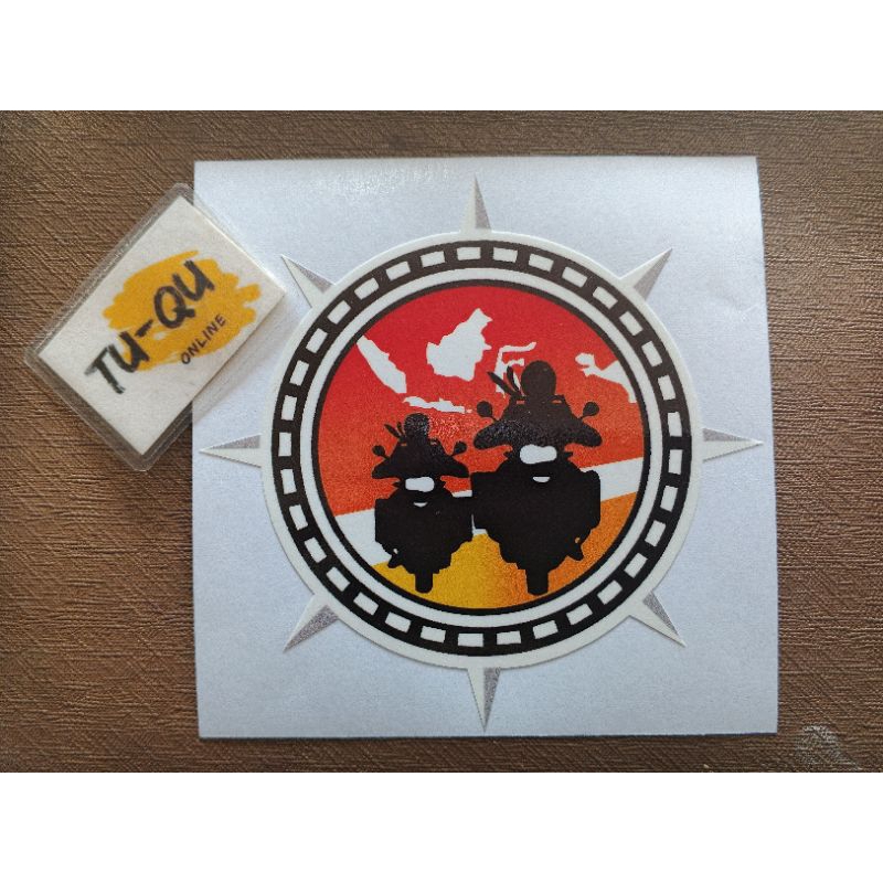 STICKER LOGO KOMBO( komunitas motor box) INDONESIA