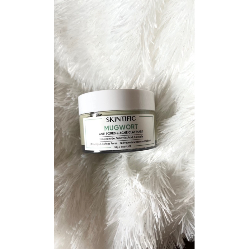 Masker Skintific Mugwort Clay Mask
