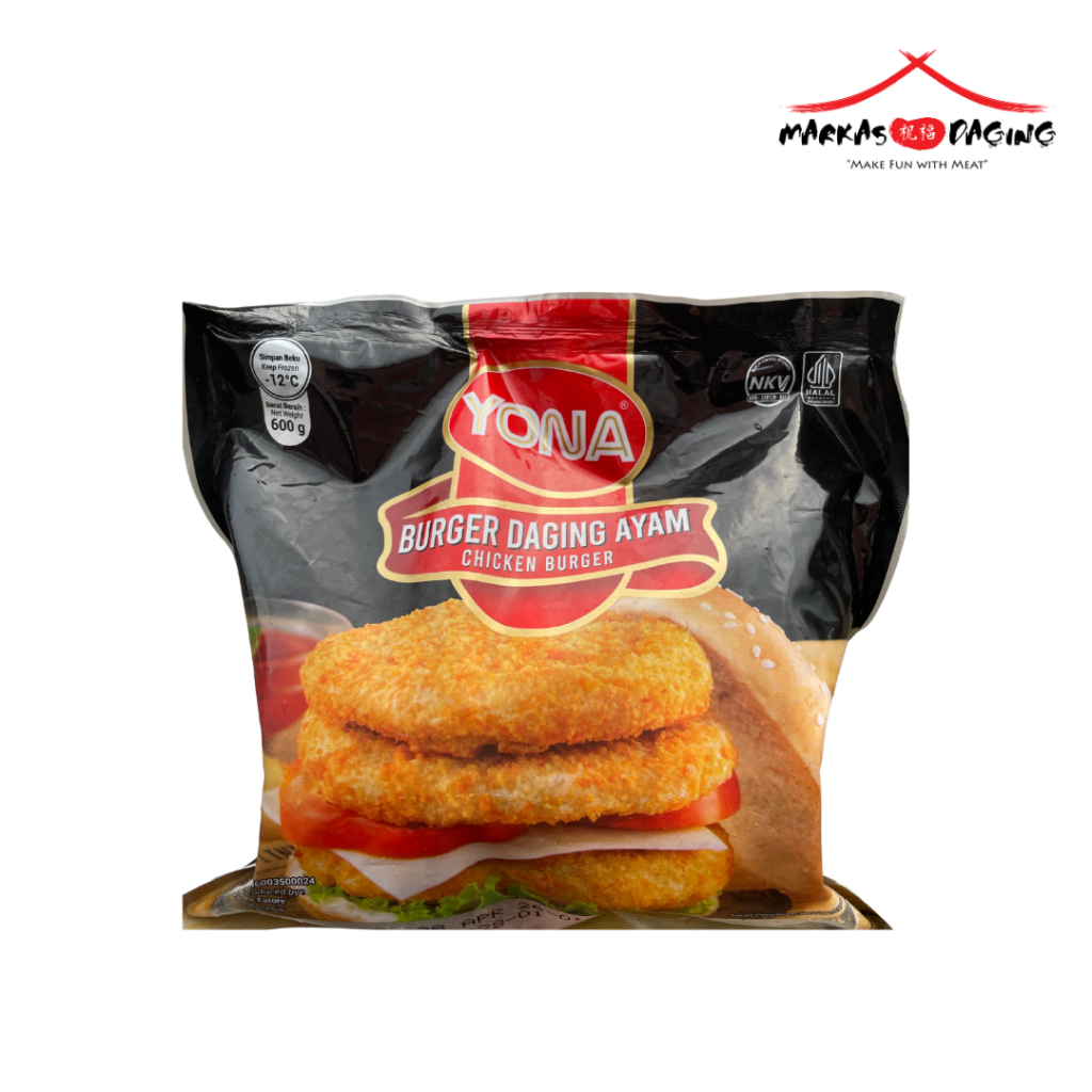 

YONA Chicken Burger 600gr - krispy chicken burger