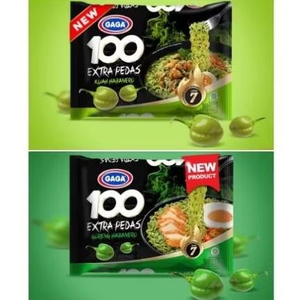 

Gaga 100 Kuah & Goreng Habanero 4 pcs