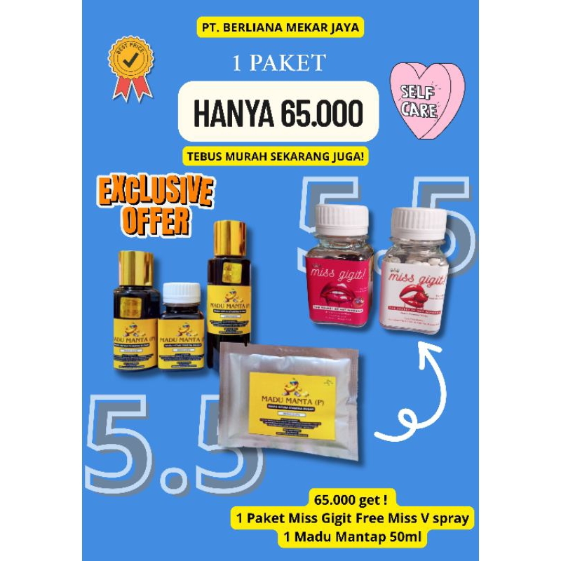 

MADU MANTAP DAN MISSGIGIT BY BERLIANA
