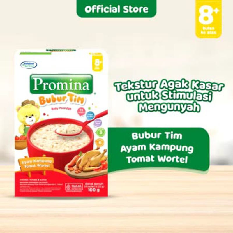 promina bubur tim ati ayam kampung