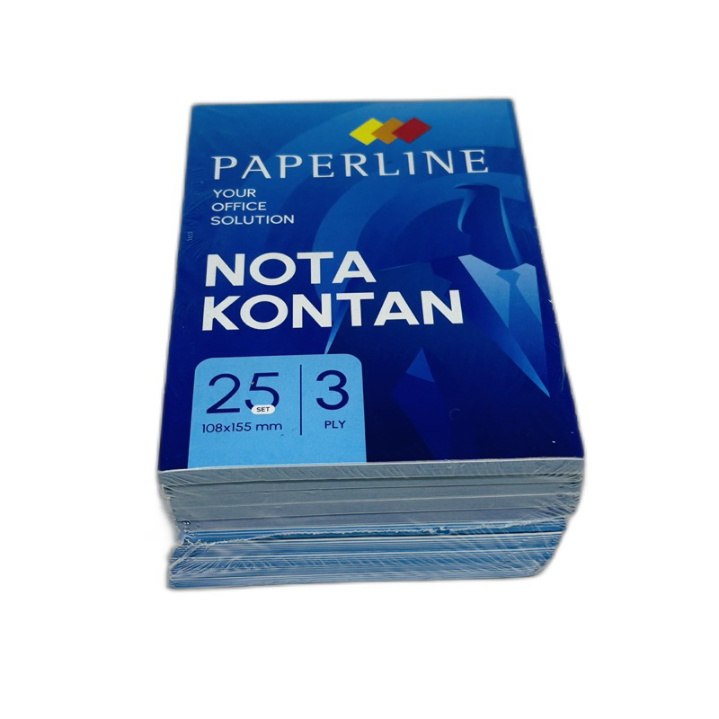 

Buku Nota Kontan Paperline Kecil 3 Ply / 3 Rangkap