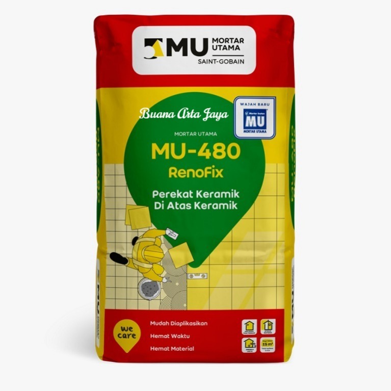 Mortar Utama ( MU ) 480  - 25 Kg ( Zak )