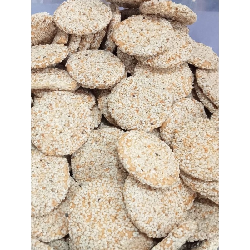 

Mari wijen biskuit wijen 250 gram malaya snack