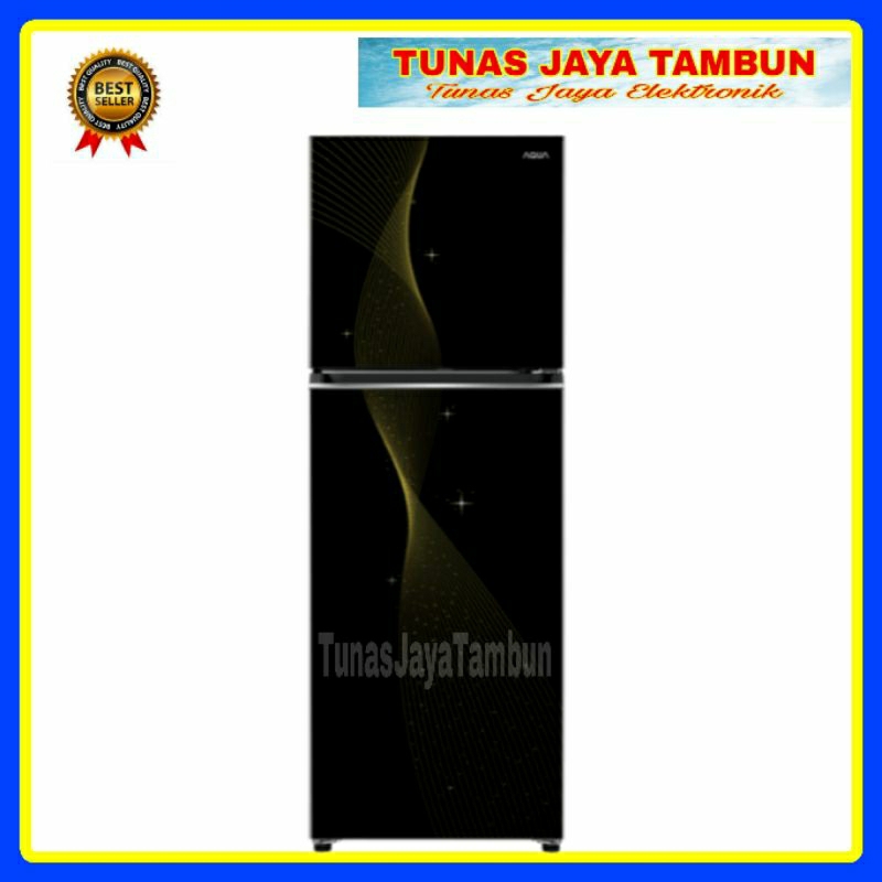 KULKAS AQUA AQR DTM 285CBV / KULKAS AQUA 2 PINTU 225 LITER DTM 285 CBV / AQUA 285CBV