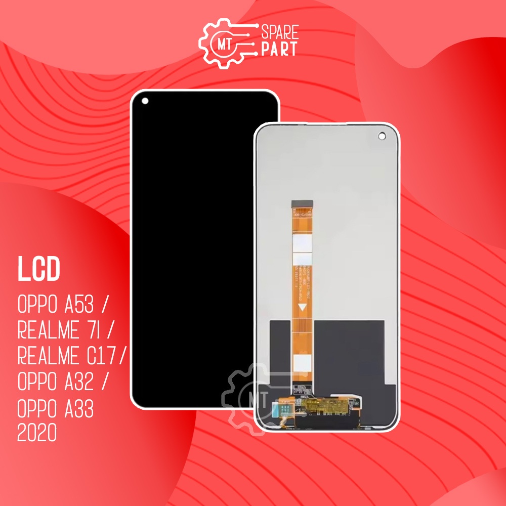 LCD Oppo A53 / Realme 7i / Realme C17 / Oppo A32 - Original 100% Fullset Touchscreen Garansi 1 Bulan