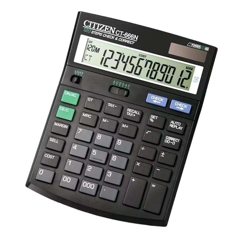 

Kalkulator Citizen CT-666N ( 12 Digit )