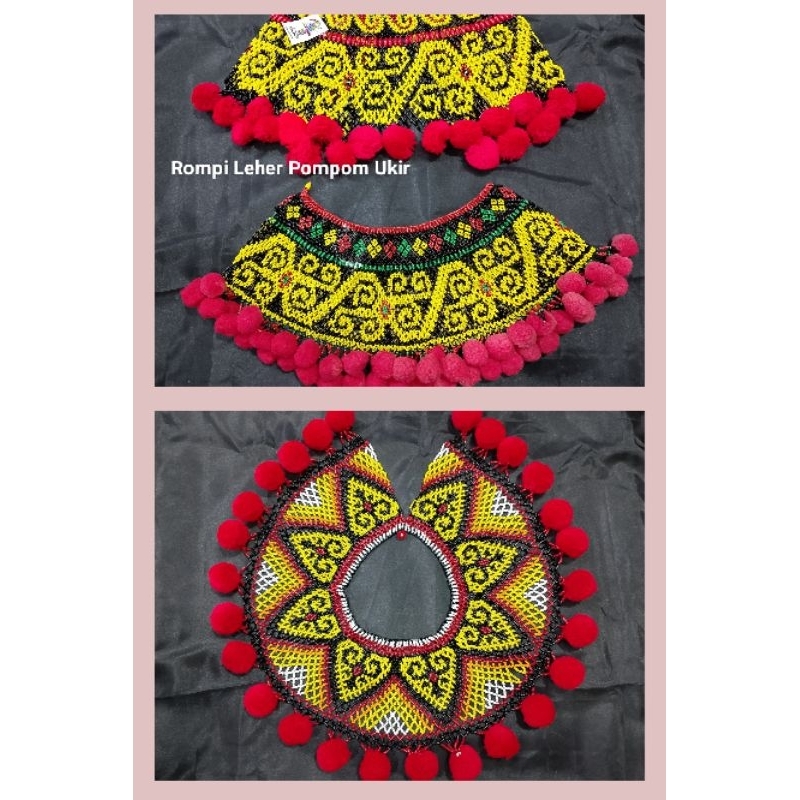 TERATAI DADA MANIK POMPOM/TERATAI PUNDAK POMPOM MANIK DAYAK