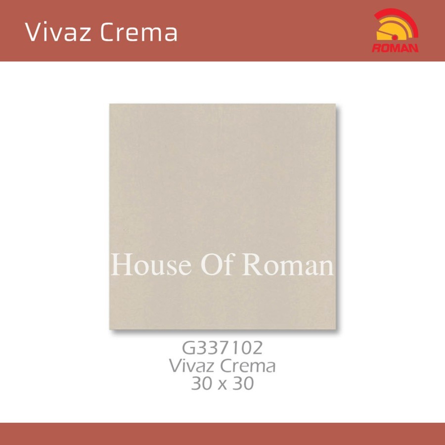 ROMAN KERAMIK Vivaz Crema 30x30 G337102 ROMAN KERAMIK