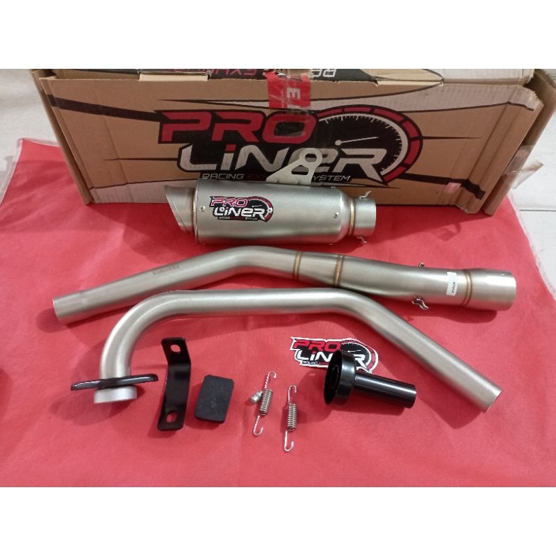 Knalpot Vixion Old+dbkiller (bisa suara racing dan standar) Tipe Titan Merek Proliner Original