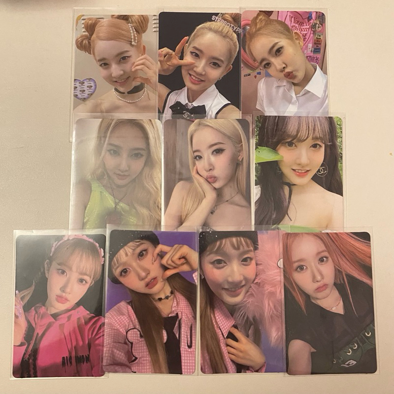 STAYC sieun album & benefit photocards