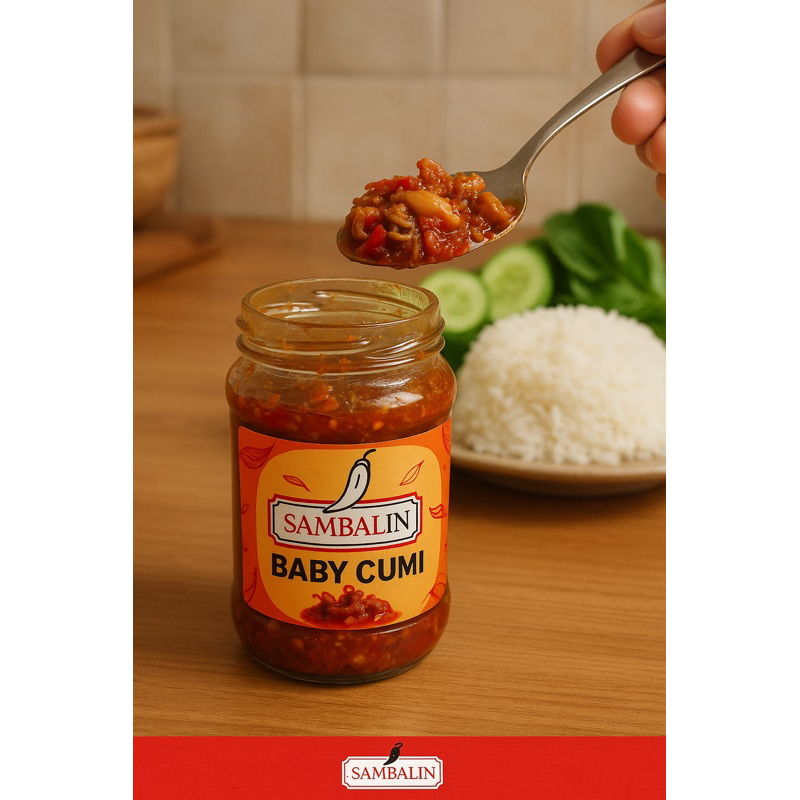 

SAMBAL BABY CUMI PEDAS (Premium) BY SAMBALIN
