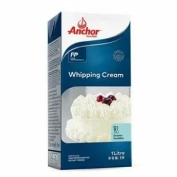 

Anchor Whipping hipping Cream 1 Liter. KHUSUS GRAB/GOJEK
