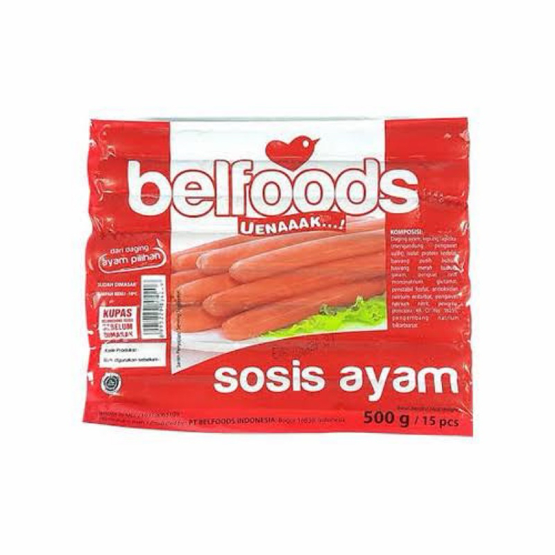 

Bellfoods Sosis Ayam Halal - 500gram
