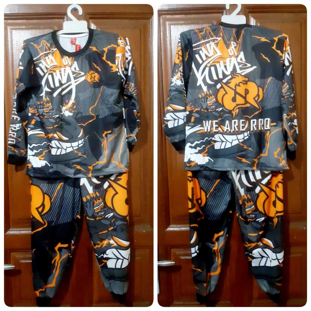 SETELAN RRQ ANAK LAKI LAKI | Setelan Baju Anak free fire Dan Celana Enjel 2-12th |Baju Anak Angel He