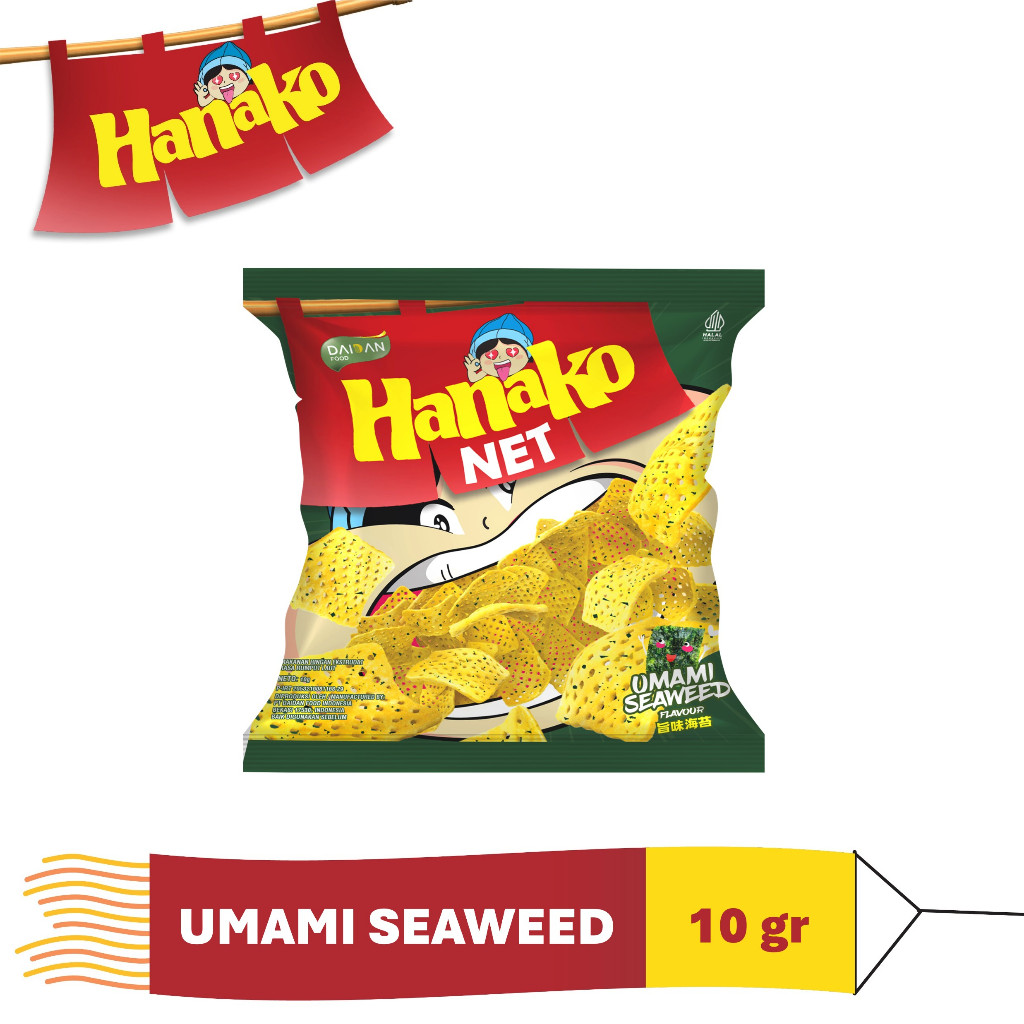 

Hanako Snack Net Umami Seaweed 10 gr