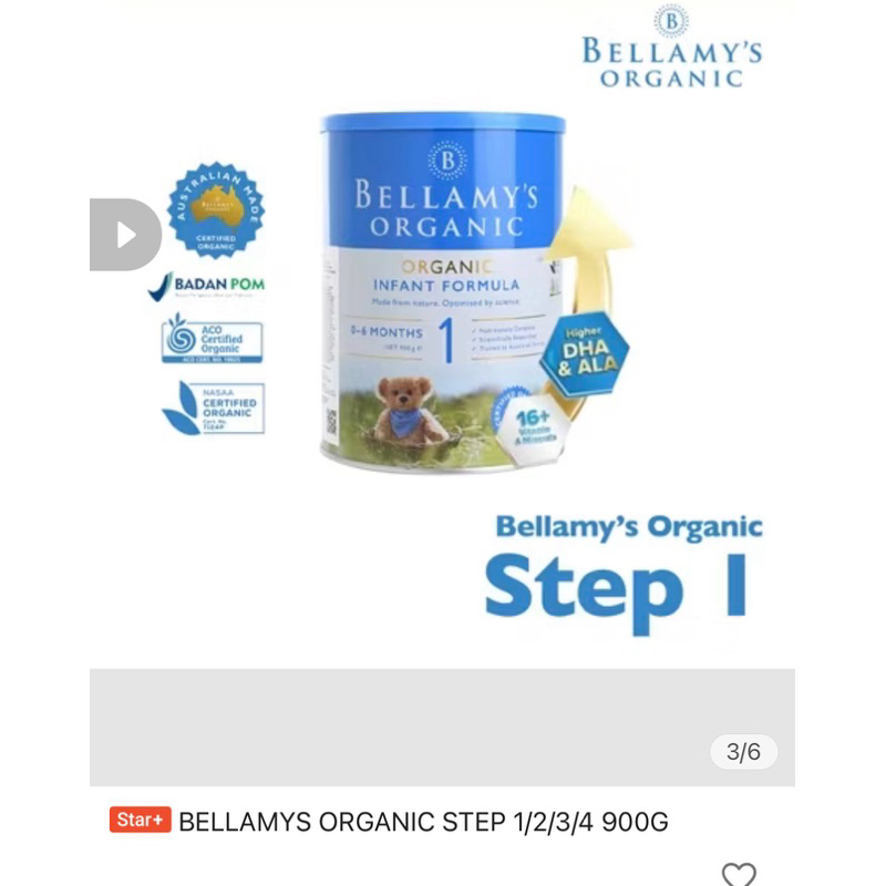 bellamys step 1