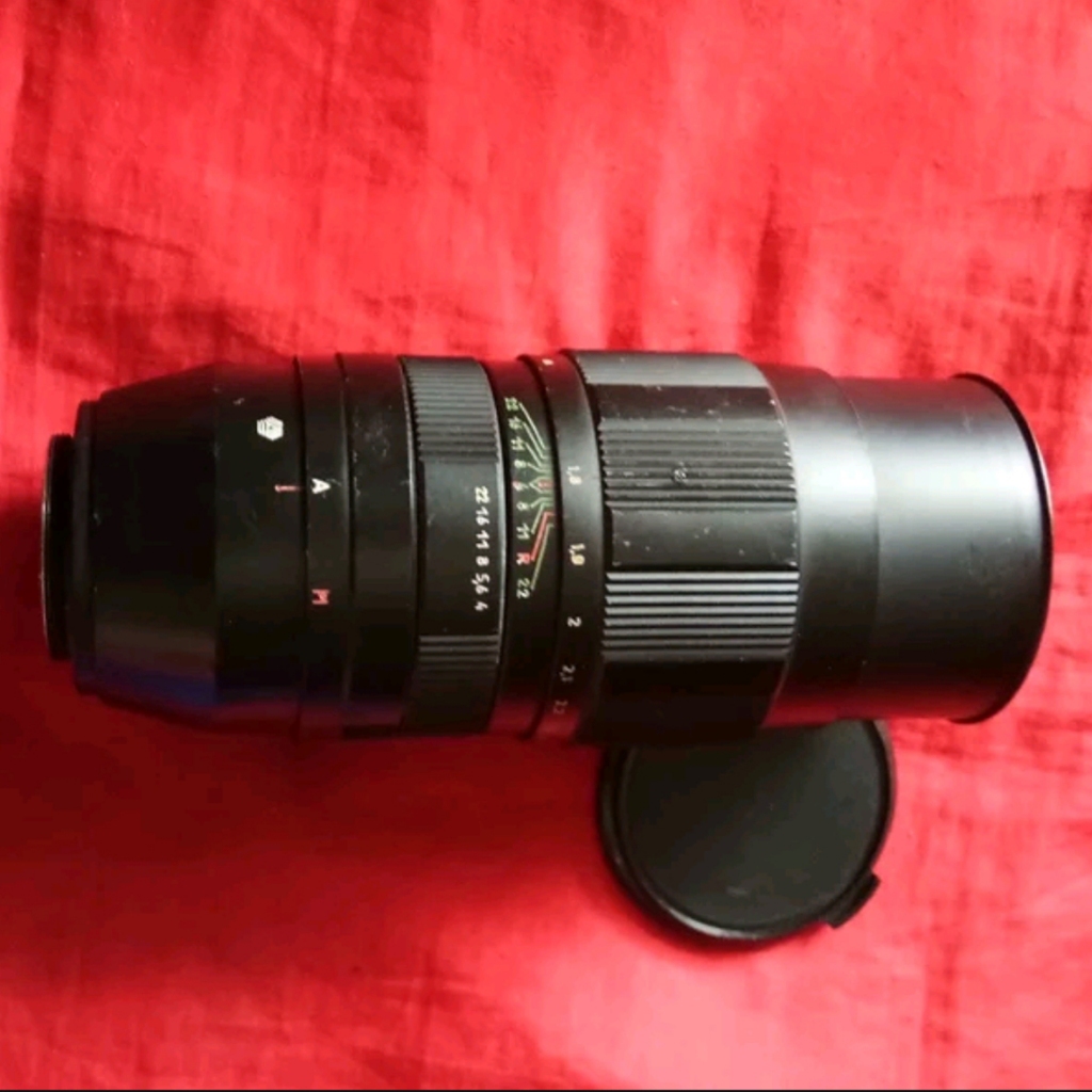 Lensa Jupiter 21 tele fix mont 42 ulir 200mm f4