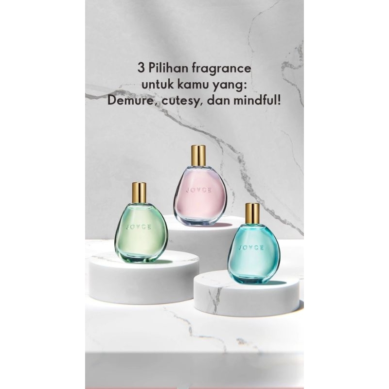 PARFUM UNISEX - JOYCE JADE / JOYCE ROSE / JOYCE TOURQUISE