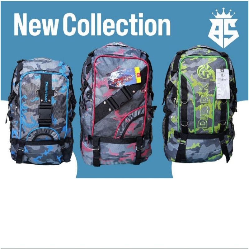 Tas Jumbo Polo Duerpak Pria/Tas Gunung pria army