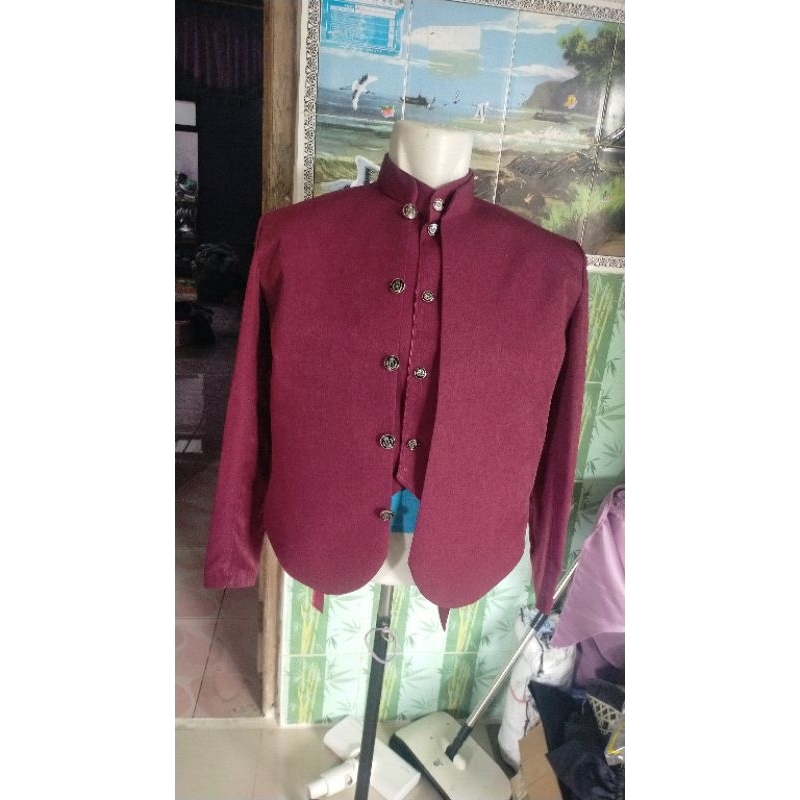 beskap solo polos//solo polos//beskap bapak hewes