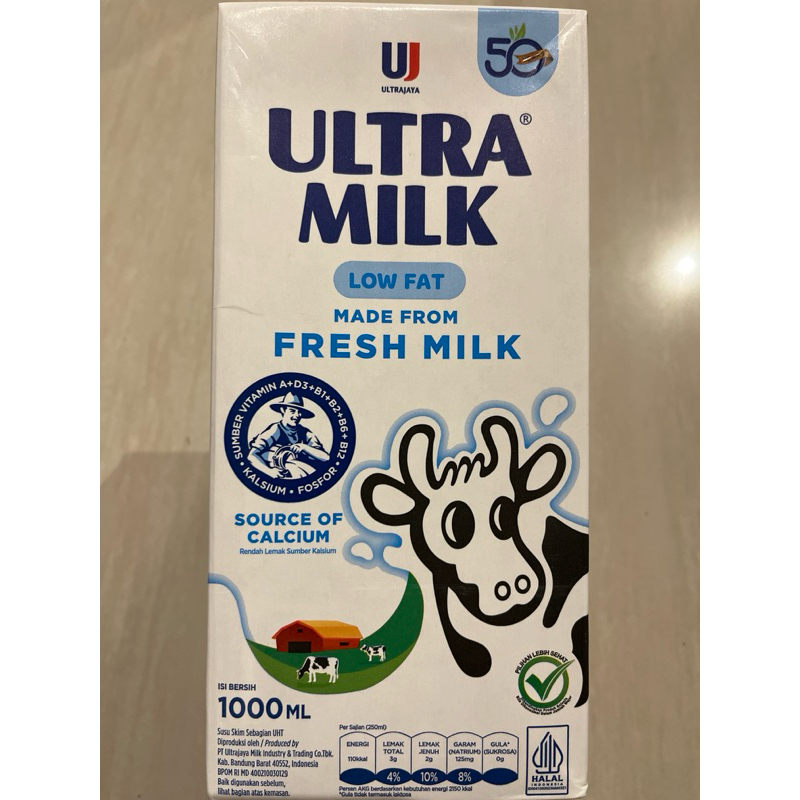 

Ultra Milk Low Fat 1000ml