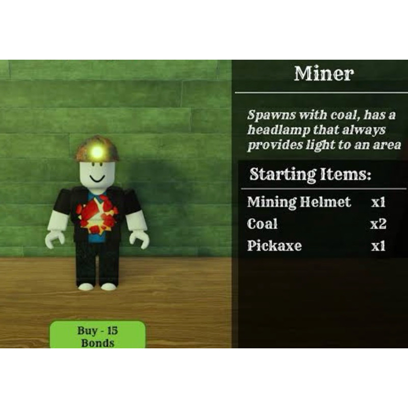 Miner class dead rails
