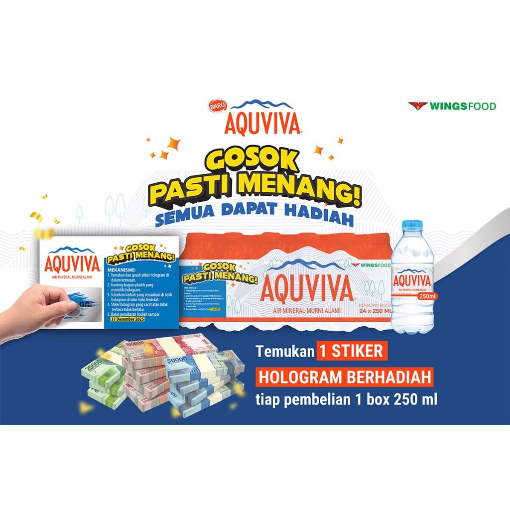 

AQUVIVA Air Mineral 24 x 250 ml