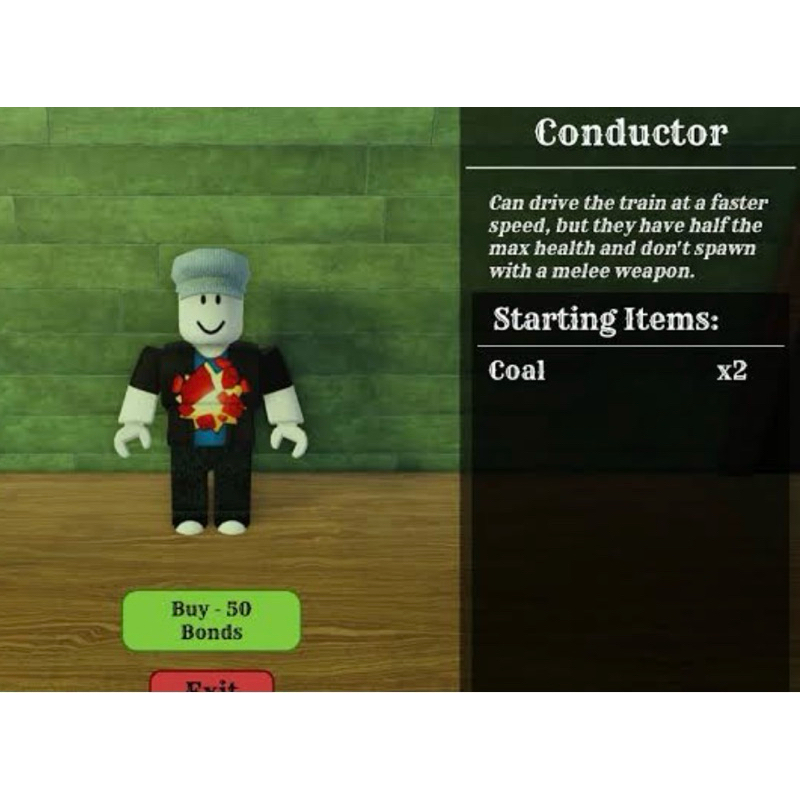 Conductor class Dead rails