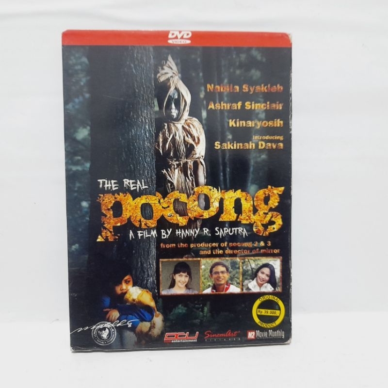 DVD The Real Pocong - Nabila Syakieb Kinarsyosih Ashraf Sinclair