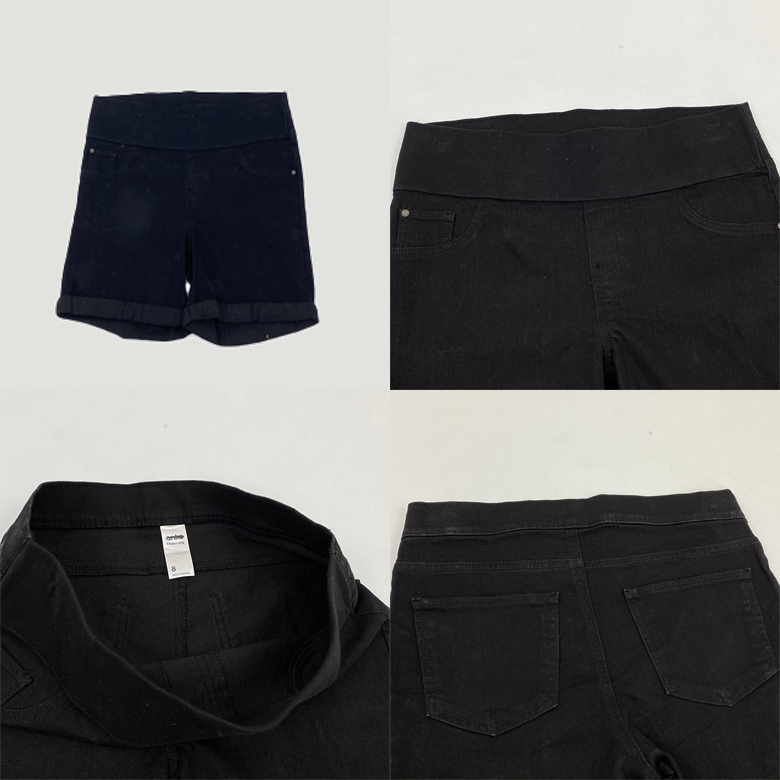 CELANA PENDEK HOTPANTS MATERNITY SEMI JEANS ANKO