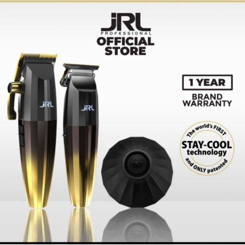 Jrl Ghost Jrl Onyx putih series Clipper Trimmer Combo Jrl Limited Edition Original / Onyx Garansi Re