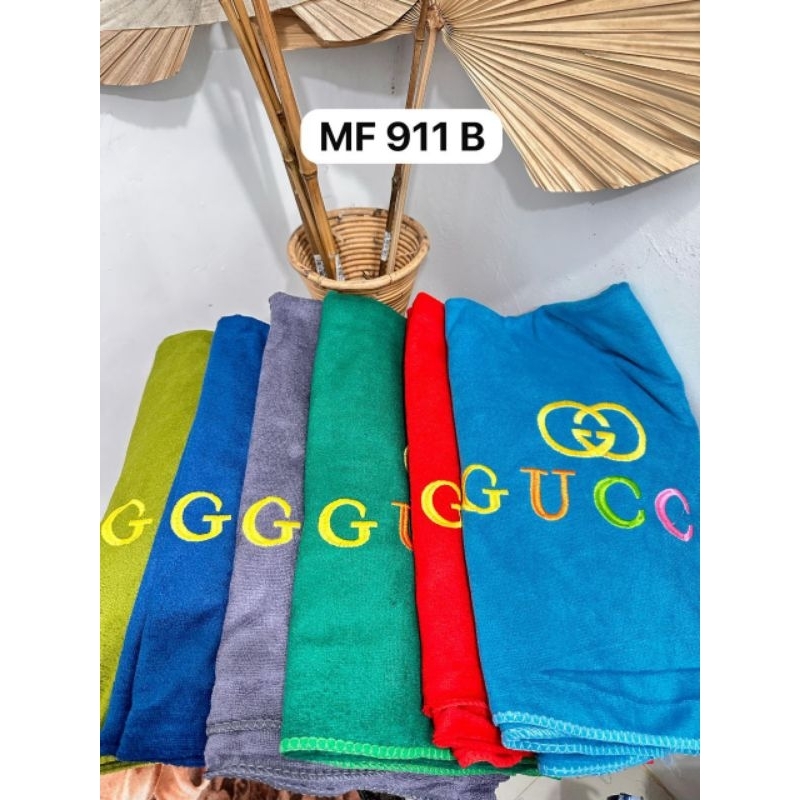 HANDUK MICROFIBER MOTIF GUCCI BORDIR GUCCI POLOS