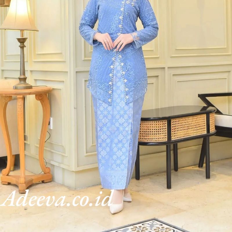 songket melayu/songket span modern bawahan kebaya