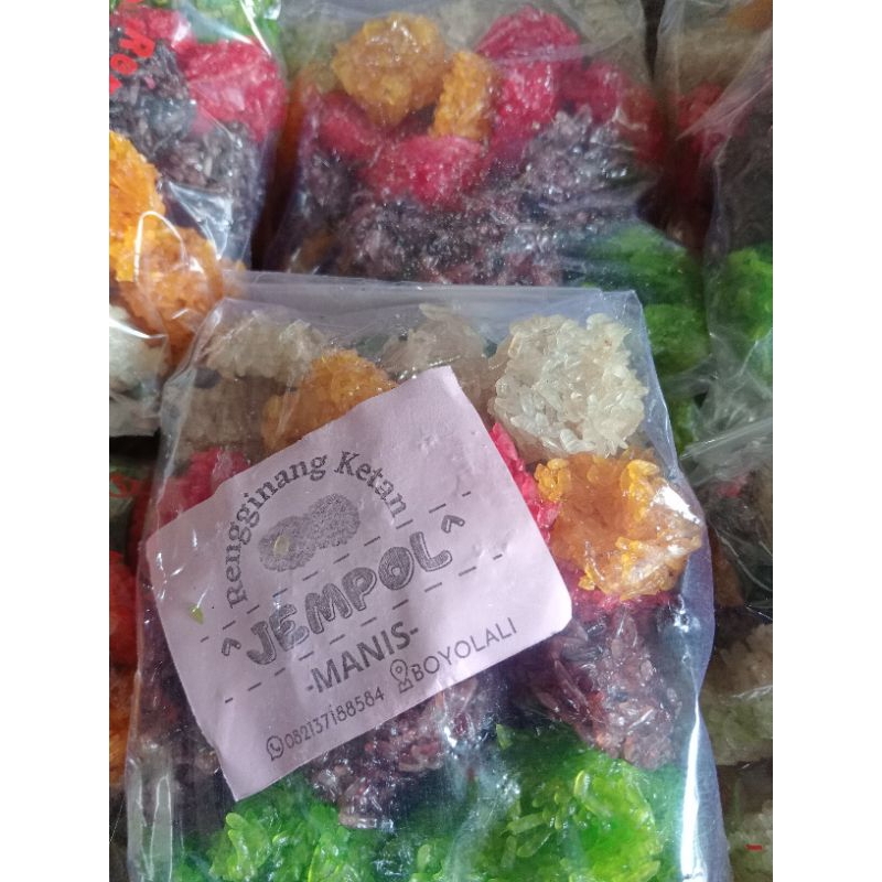 

Rengginan Pelangi,Wonogiri.Sangat lezat