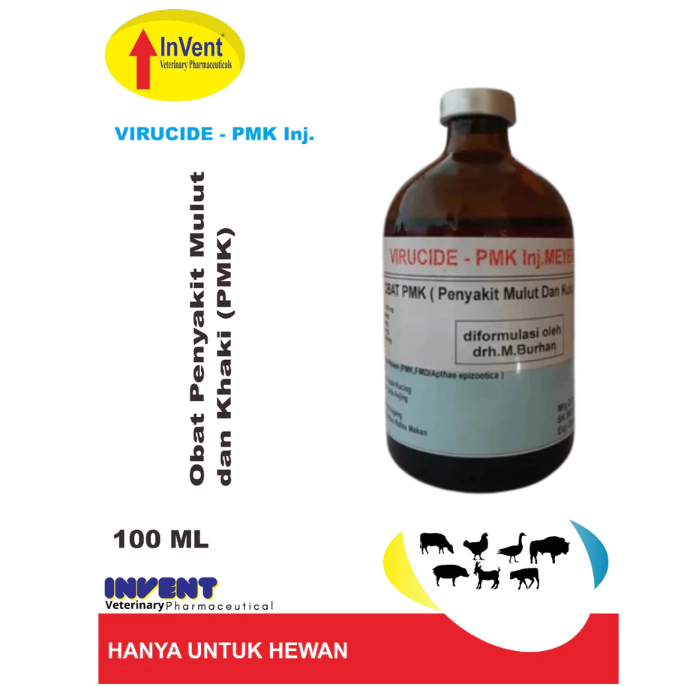 Virucide PMK inj meyer Obat Penyakit Mulut dan Kuku SAPI